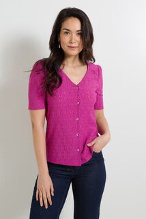 T-shirt col V femme