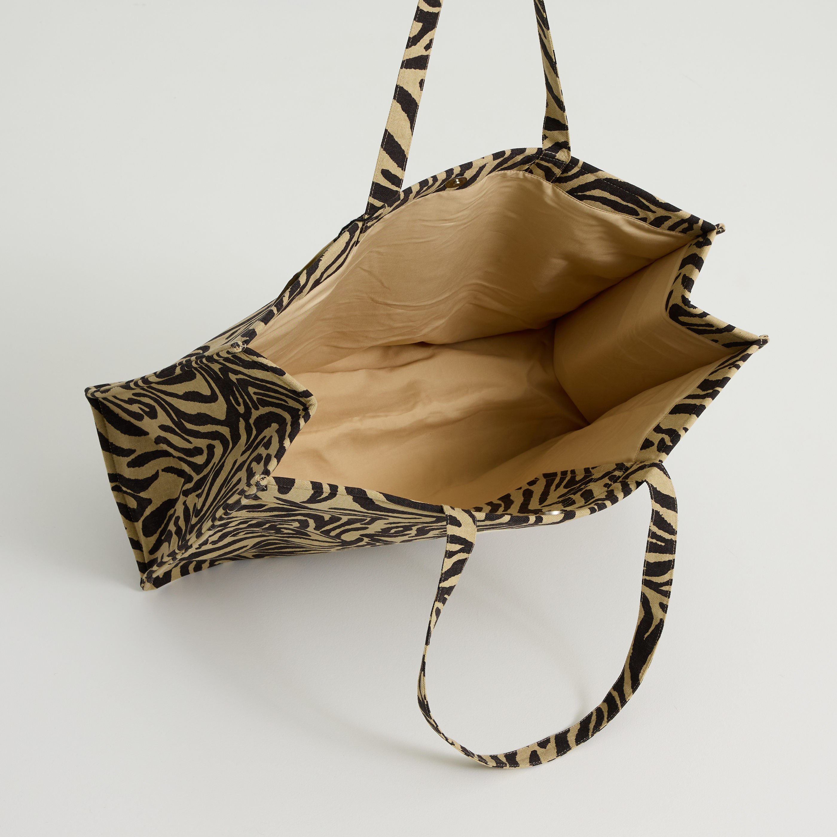 Tote bag imprim&eacute; z&eacute;br&eacute; &agrave; message femme