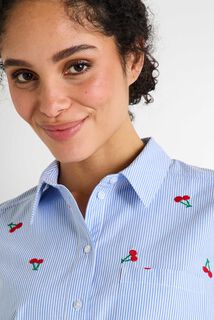 Chemise rayée femme