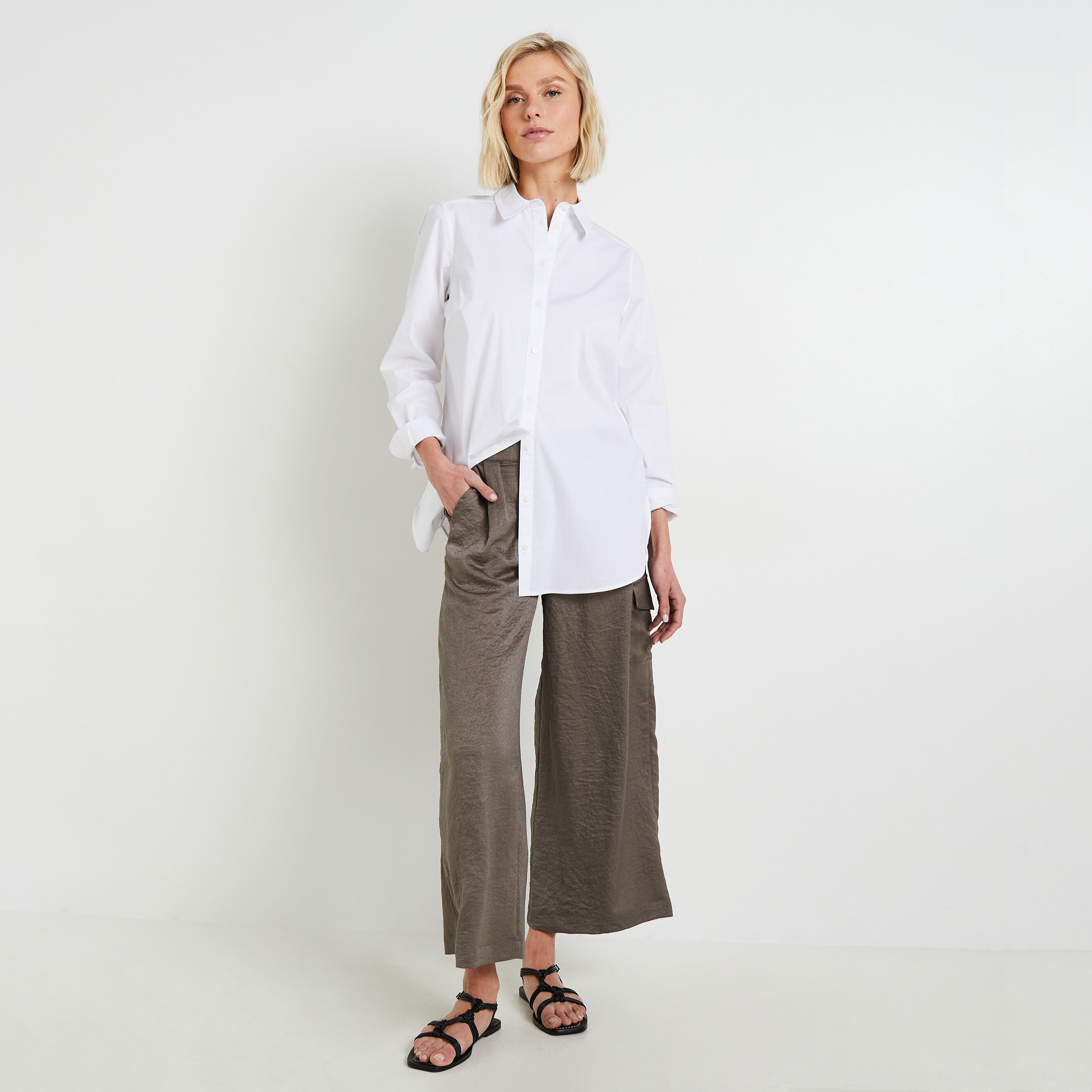 Pantalon cargo fluide femme 2025