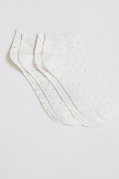 Lot de 2 paires de socquettes femme