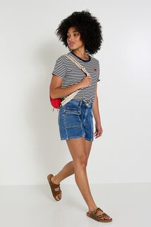 Short en jean femme