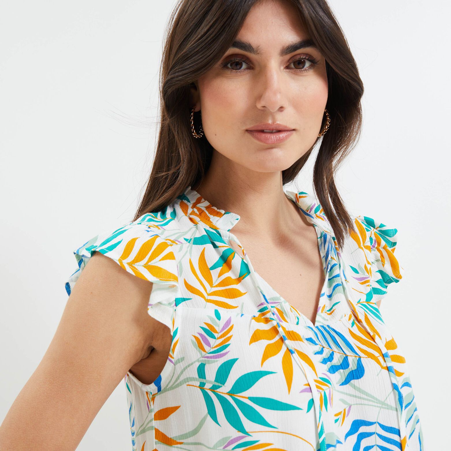 Blouse imprimée femme