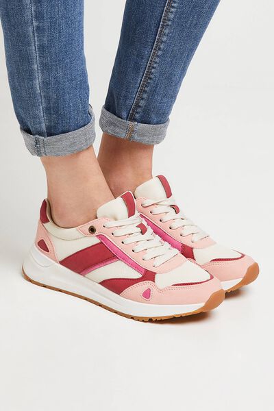 Basket rose femme