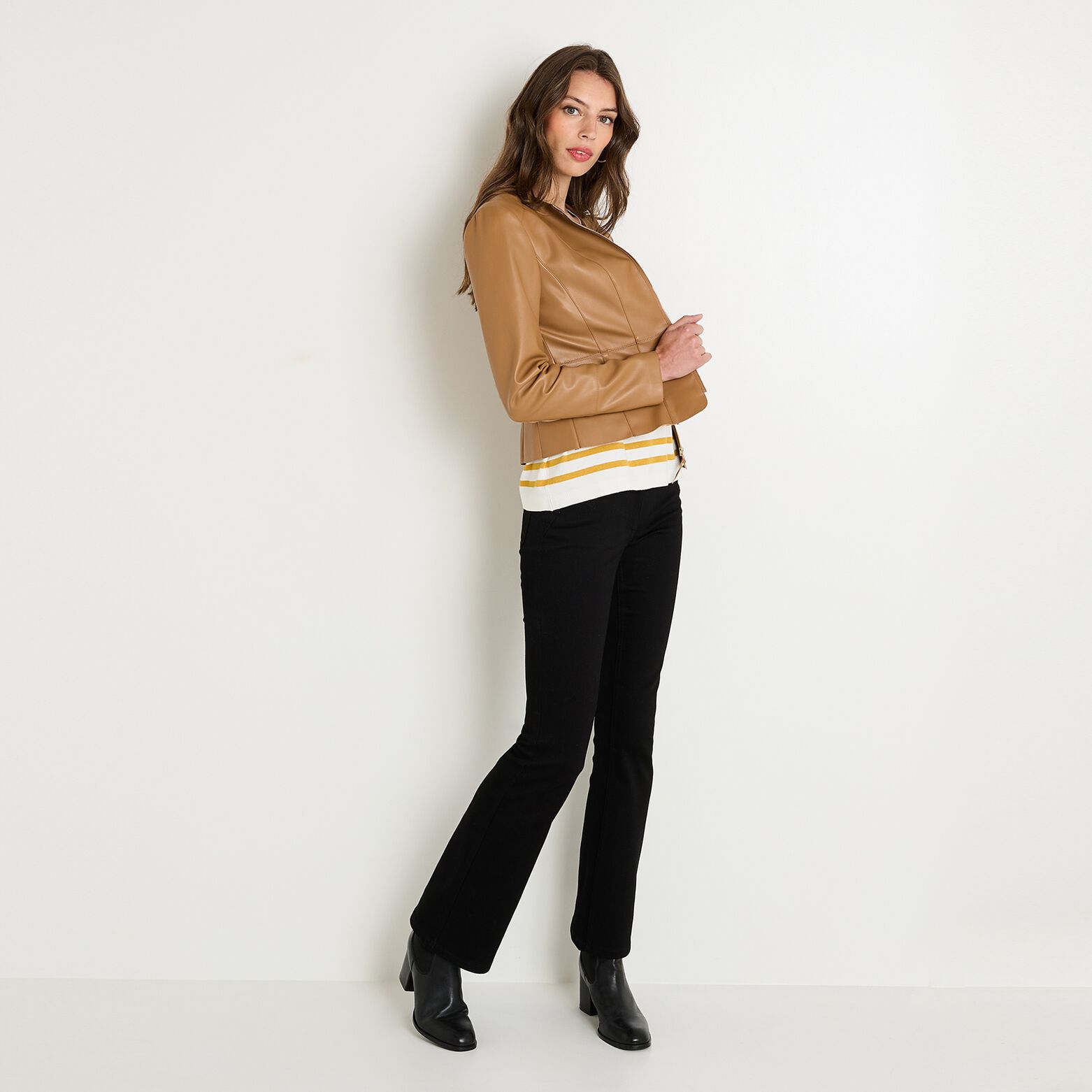 Veste simili femme