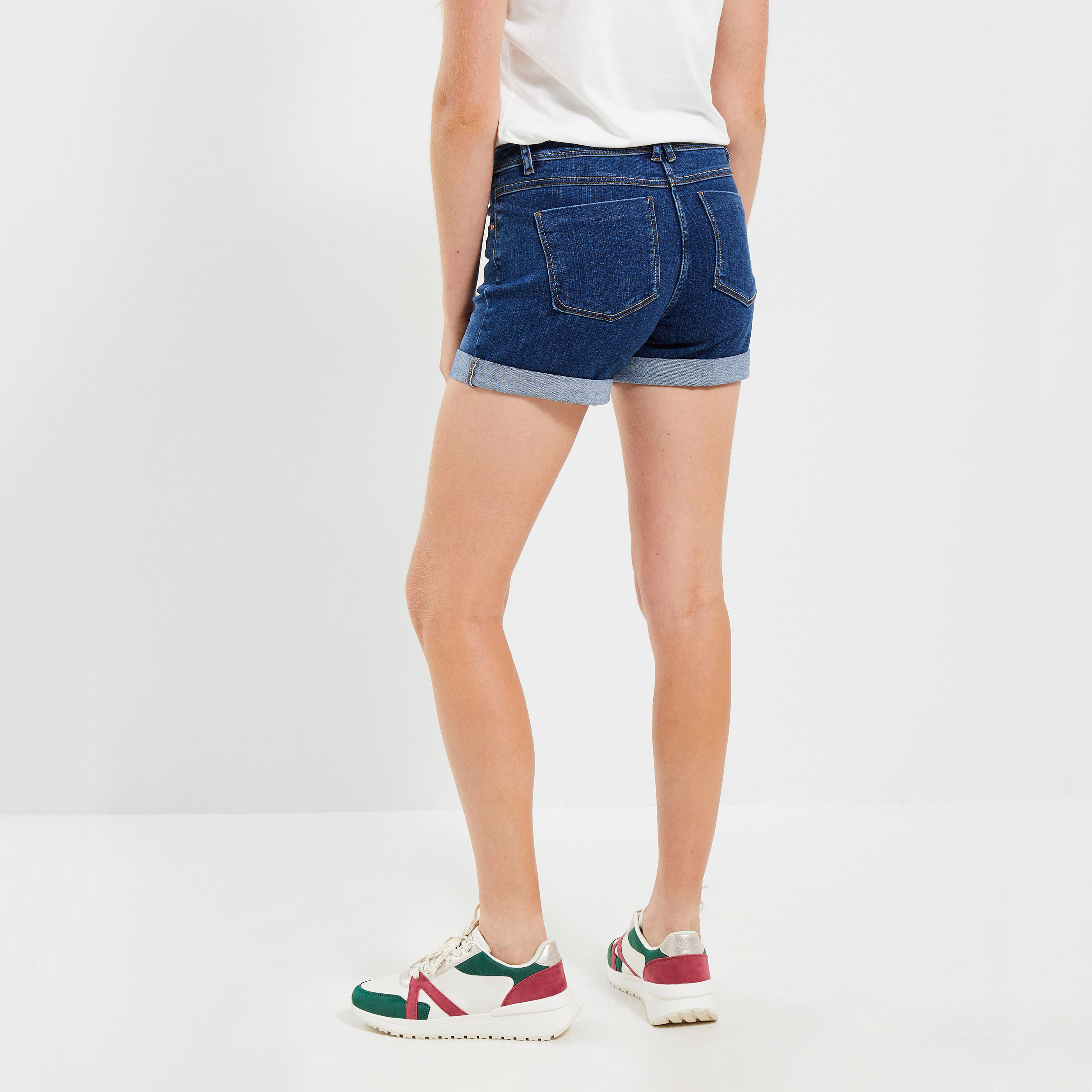 Short Jean femme