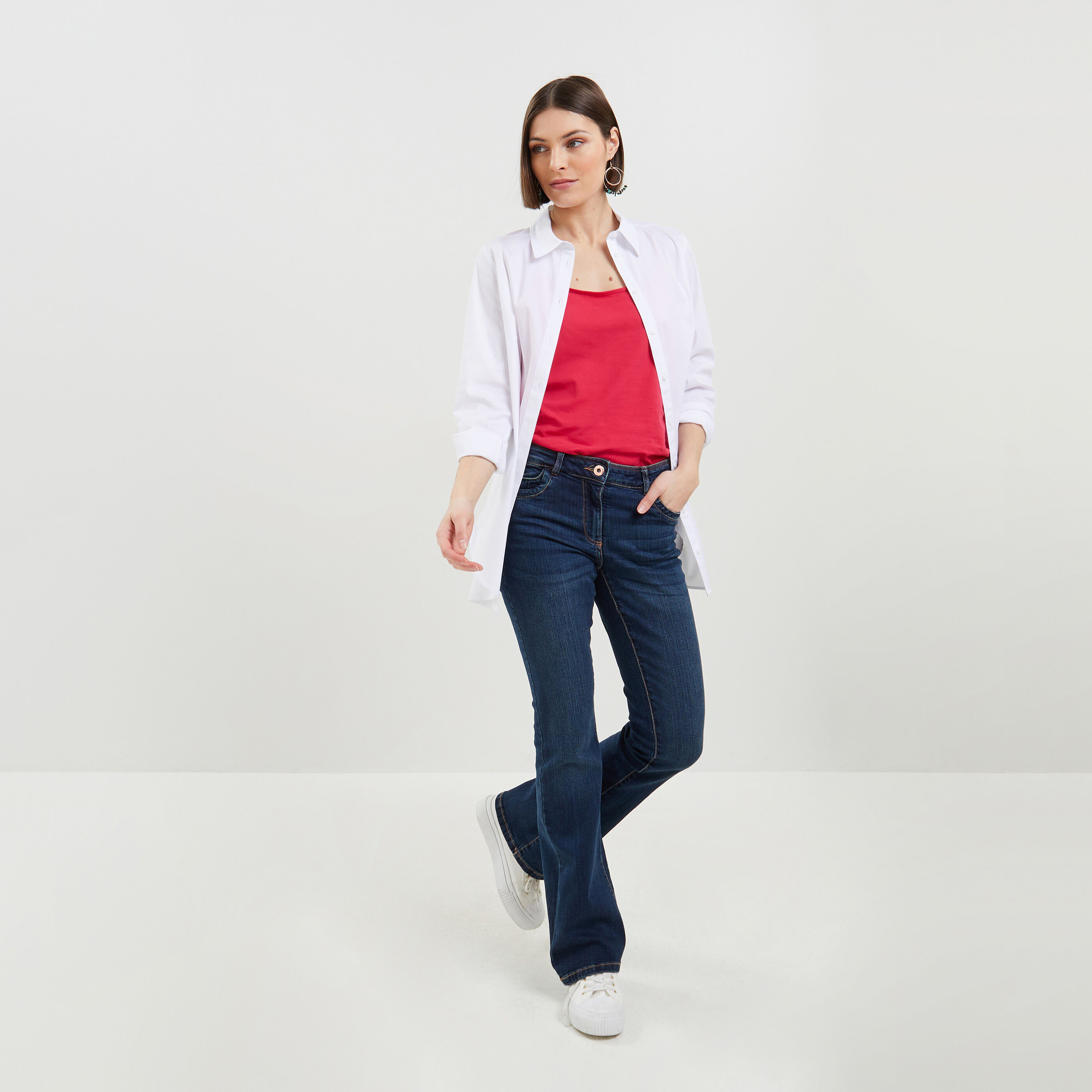 D&eacute;bardeur uni femme