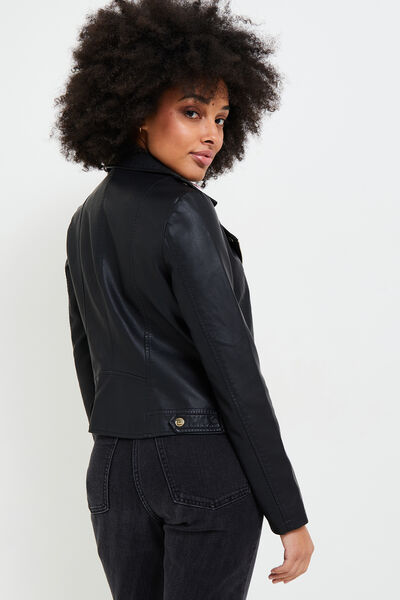 Blouson simili femme