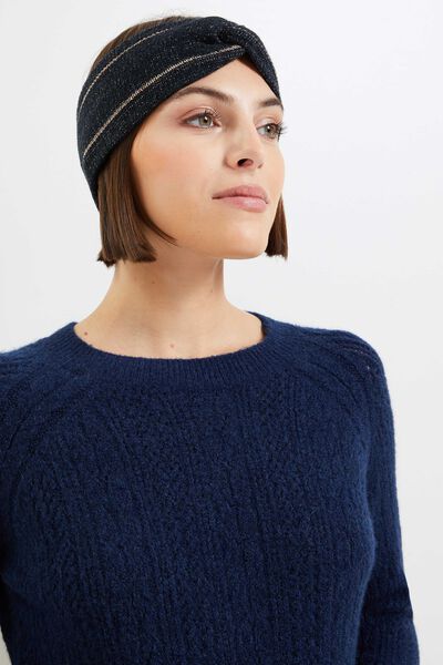Bandeau tricot femme
