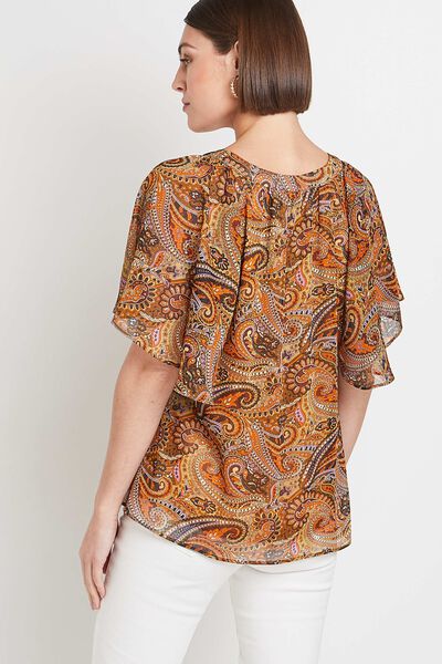 Blouse imprimée femme
