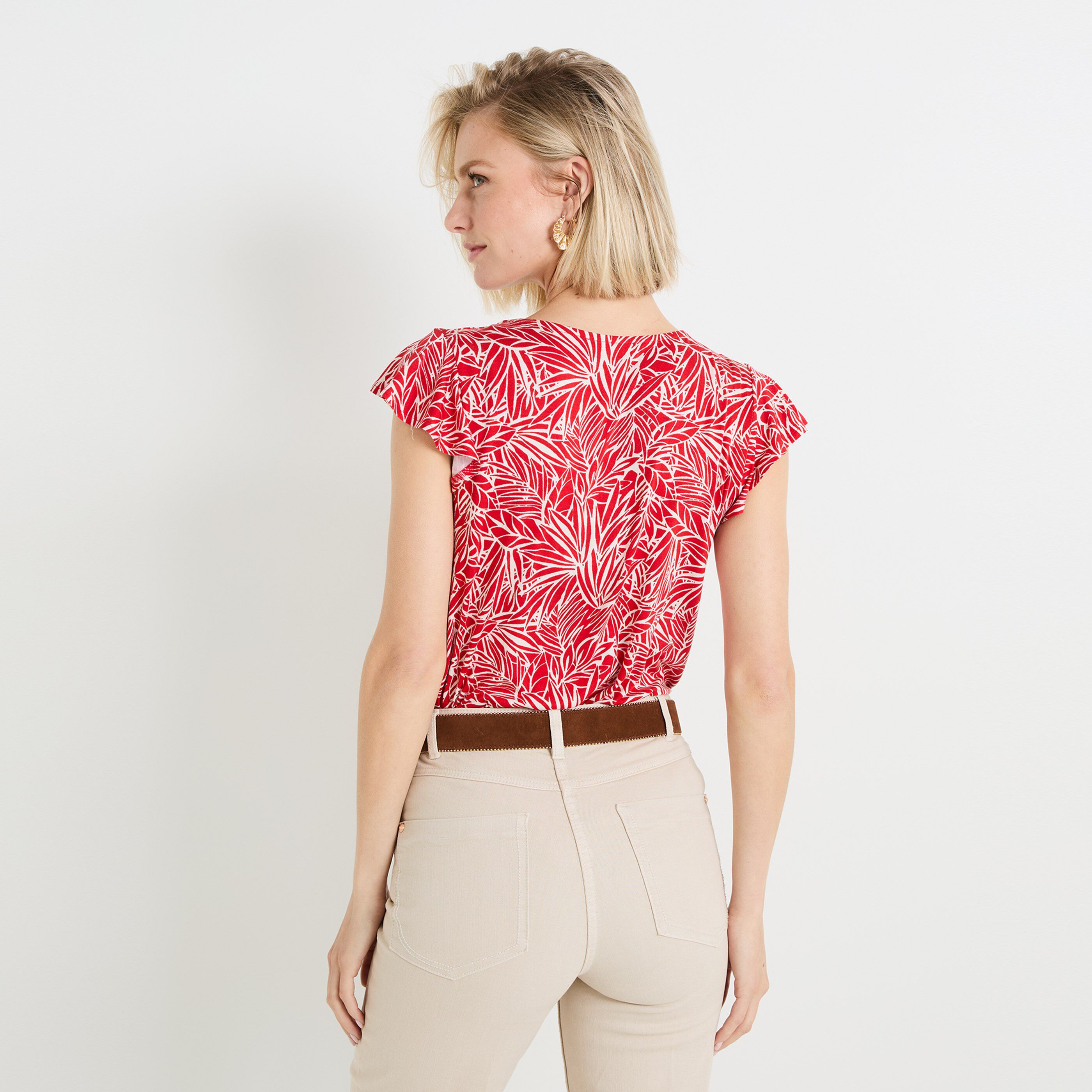 Tshirt imprim&eacute; femme