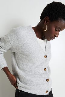 Gilet col V femme