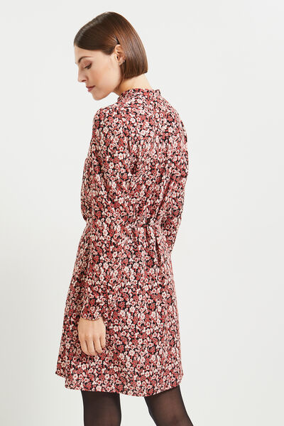 Robe imprimée fleurs femme