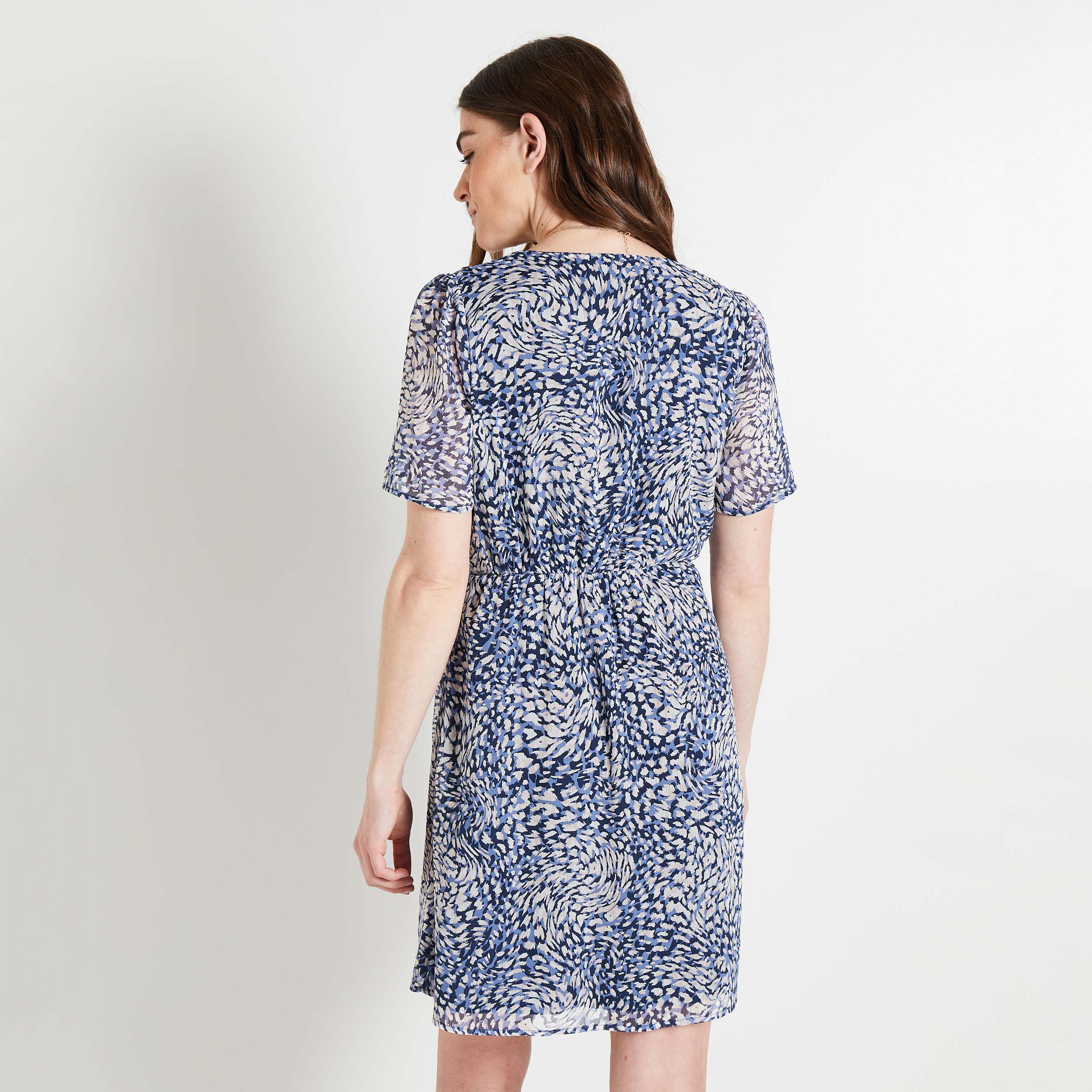 Robe imprim&eacute;e femme