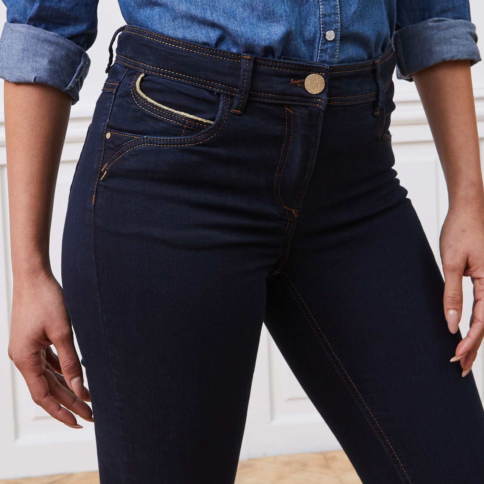 Jean slim raccourci TOKYO femme
