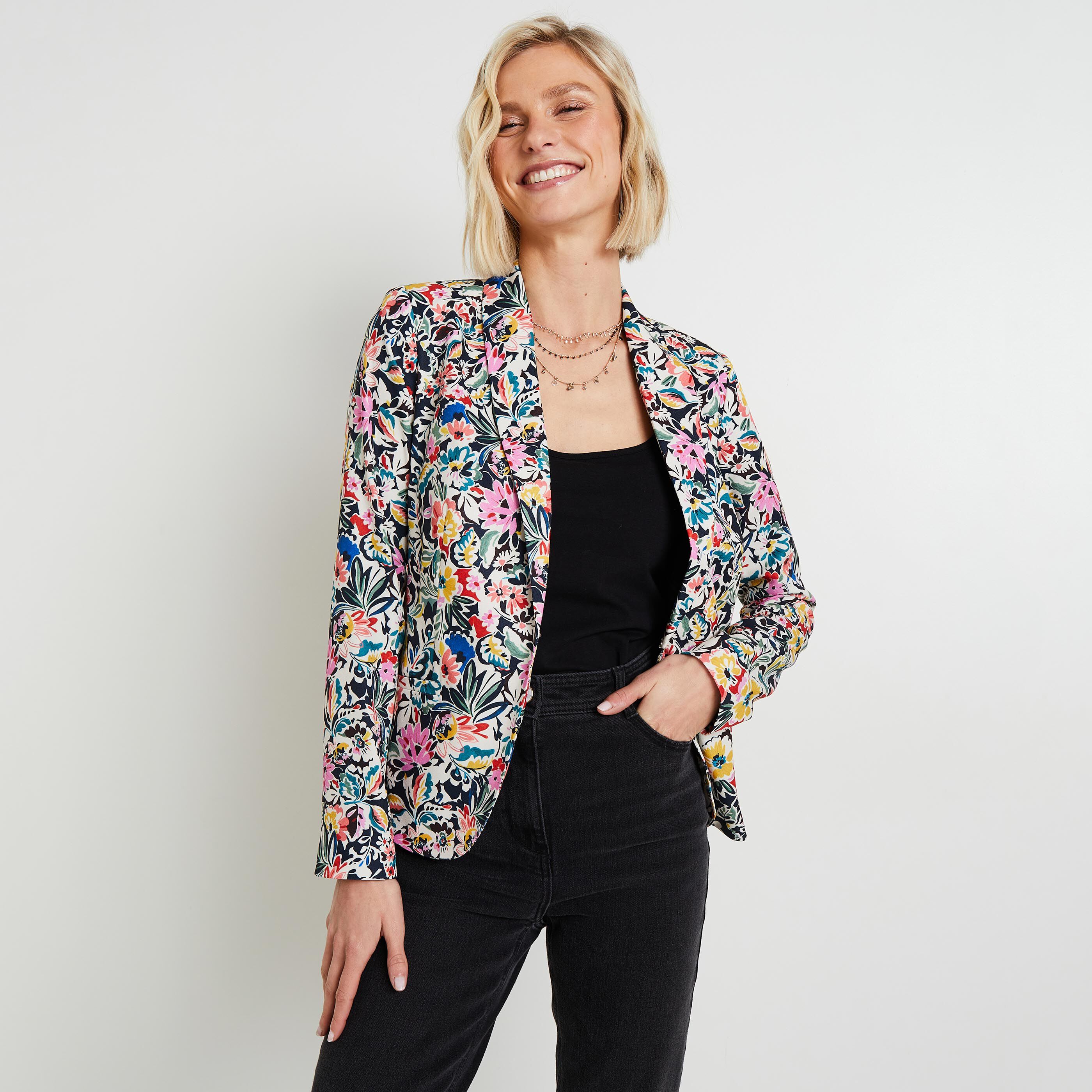 Blazer discount femme soldes