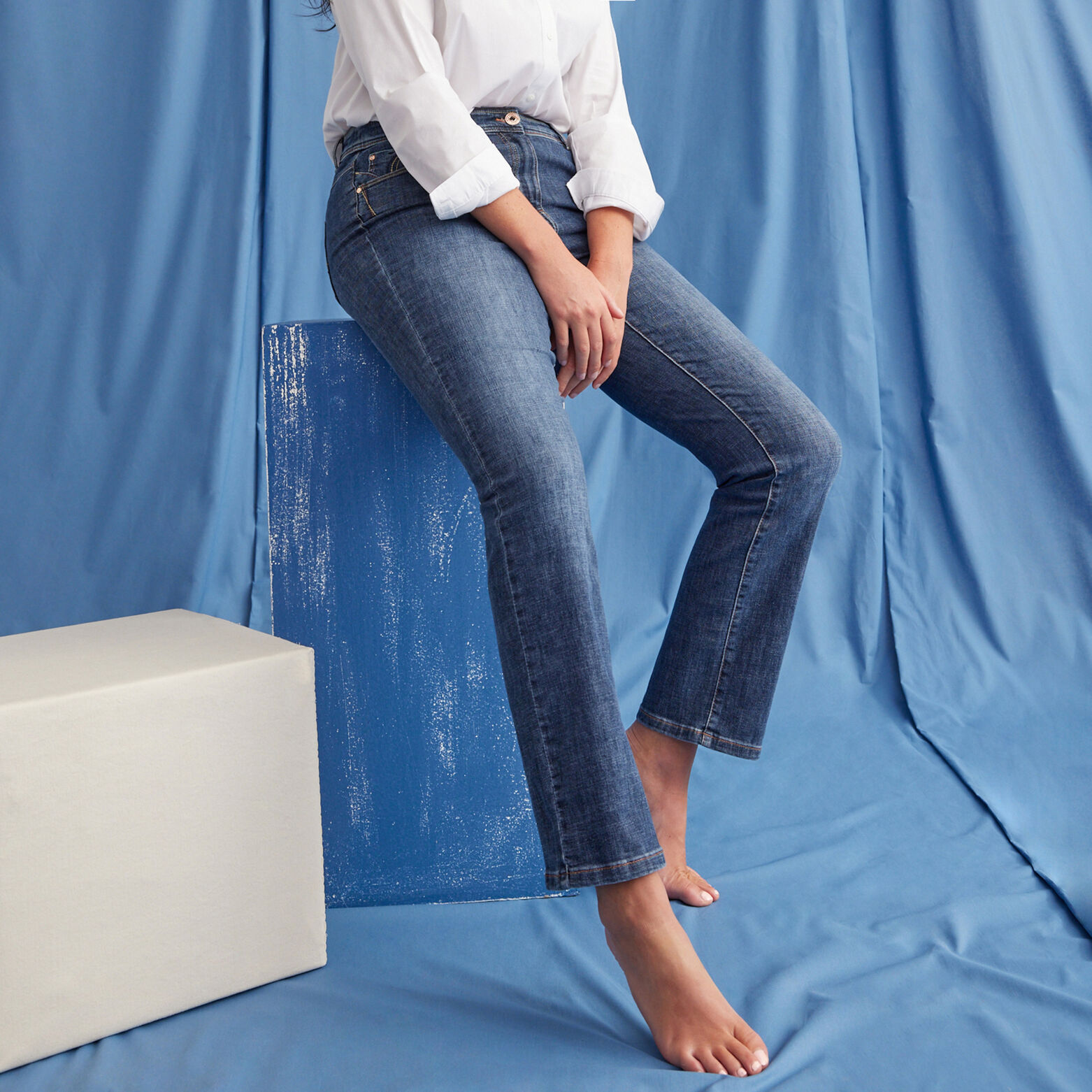 Jean droit NEWYORK femme