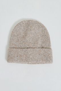 Bonnet sequins femme
