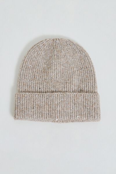 Bonnet sequins femme