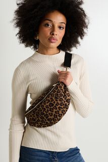 Sac banane imprimé léopard femme