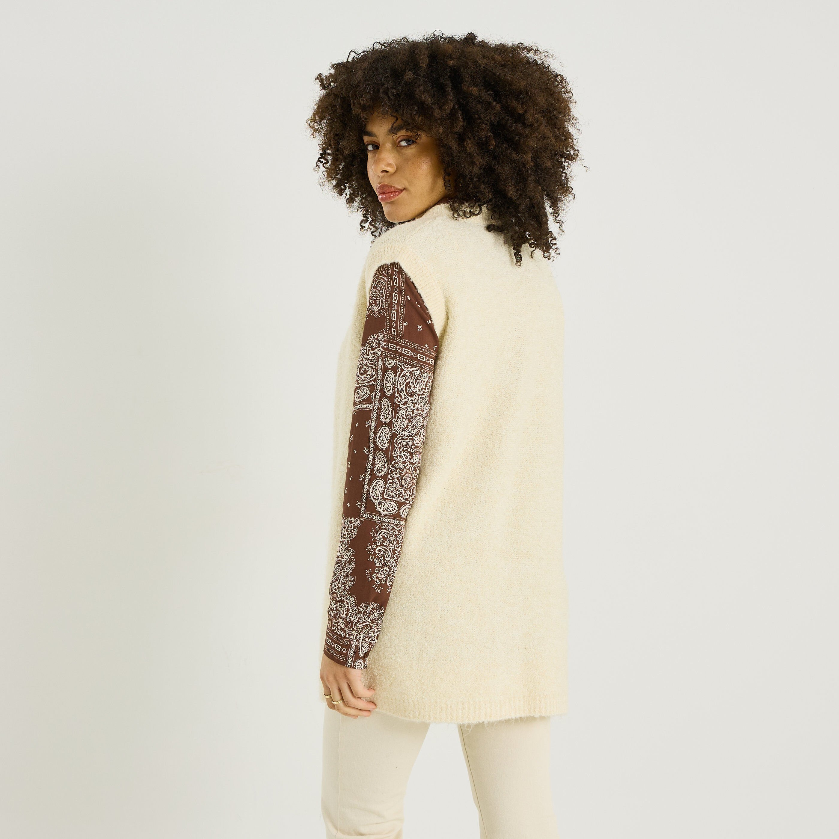 Gilet sans manches femme