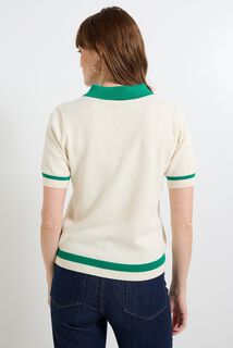 Pull manches courtes femme