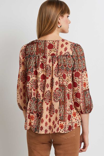 Blouse imprimée femme 