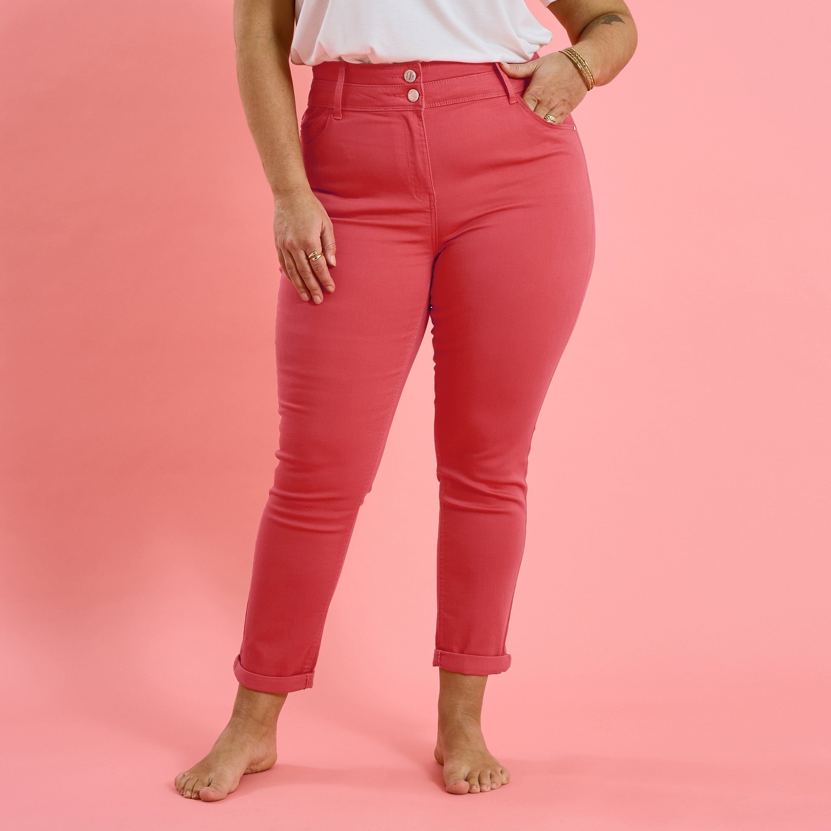 Jean slim raccourci HANOI R02 femme