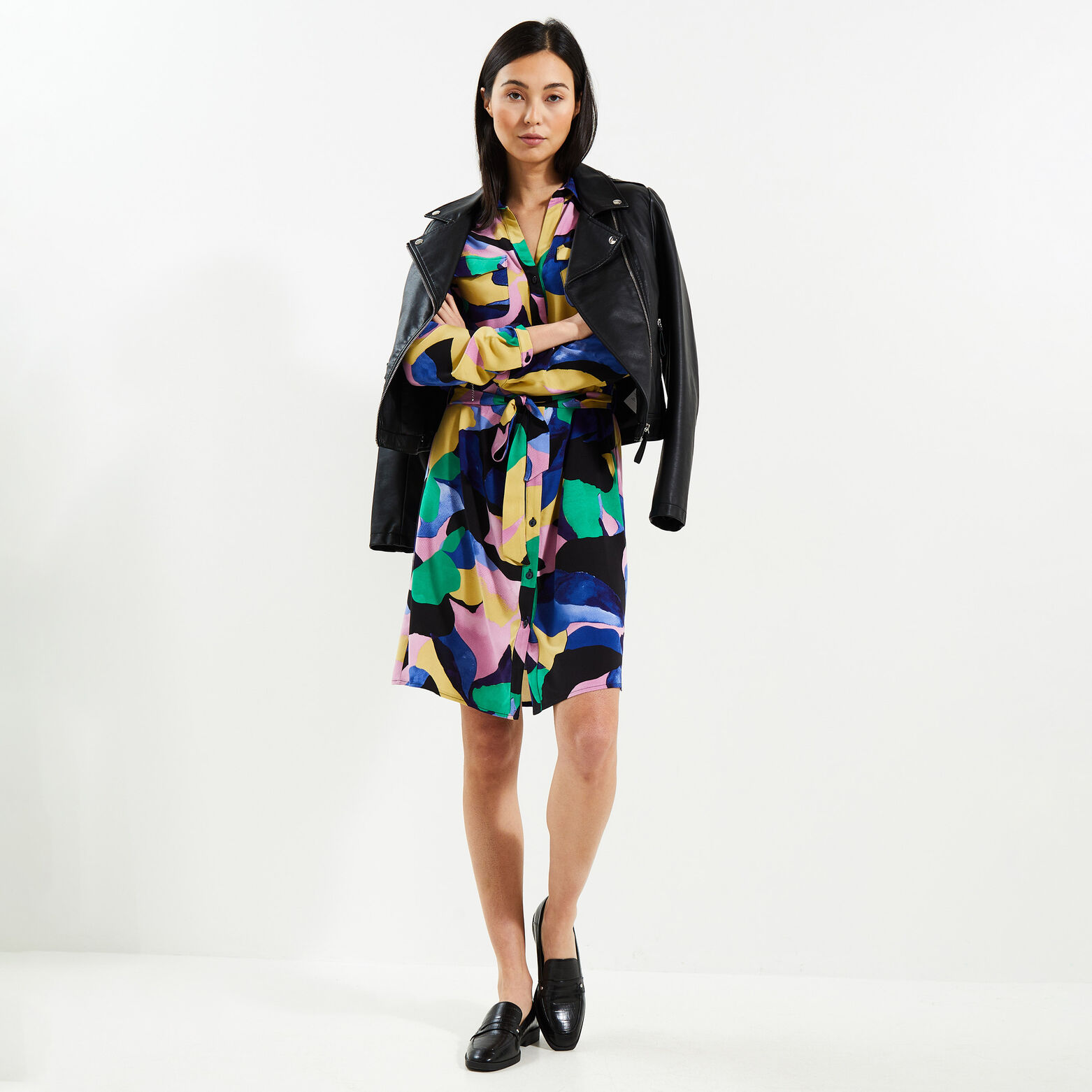 Robe imprimée femme