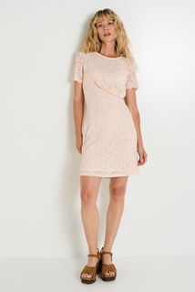 Robe ajourée femme