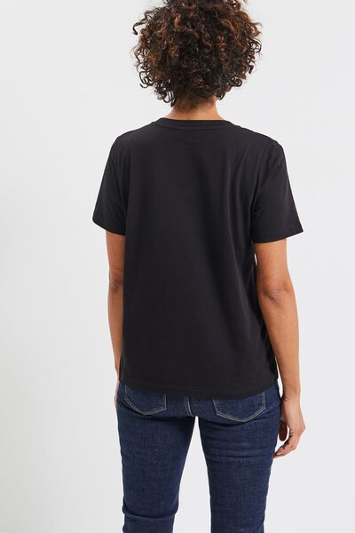 T-shirt col rond femme