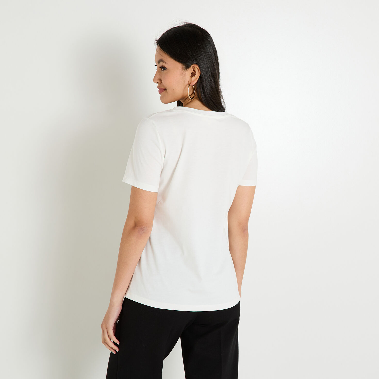 T shirt manches courtes femme