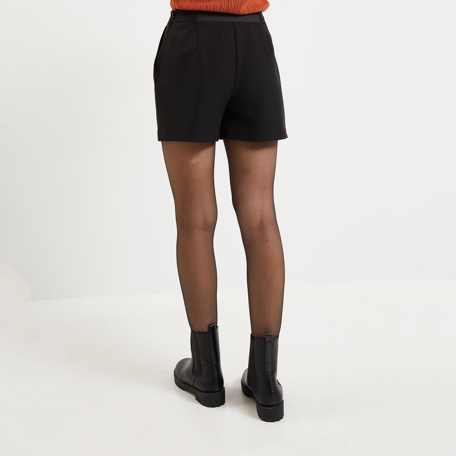 Short à pont noir