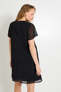 Robe col V femme