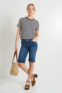 Bermuda en jean femme