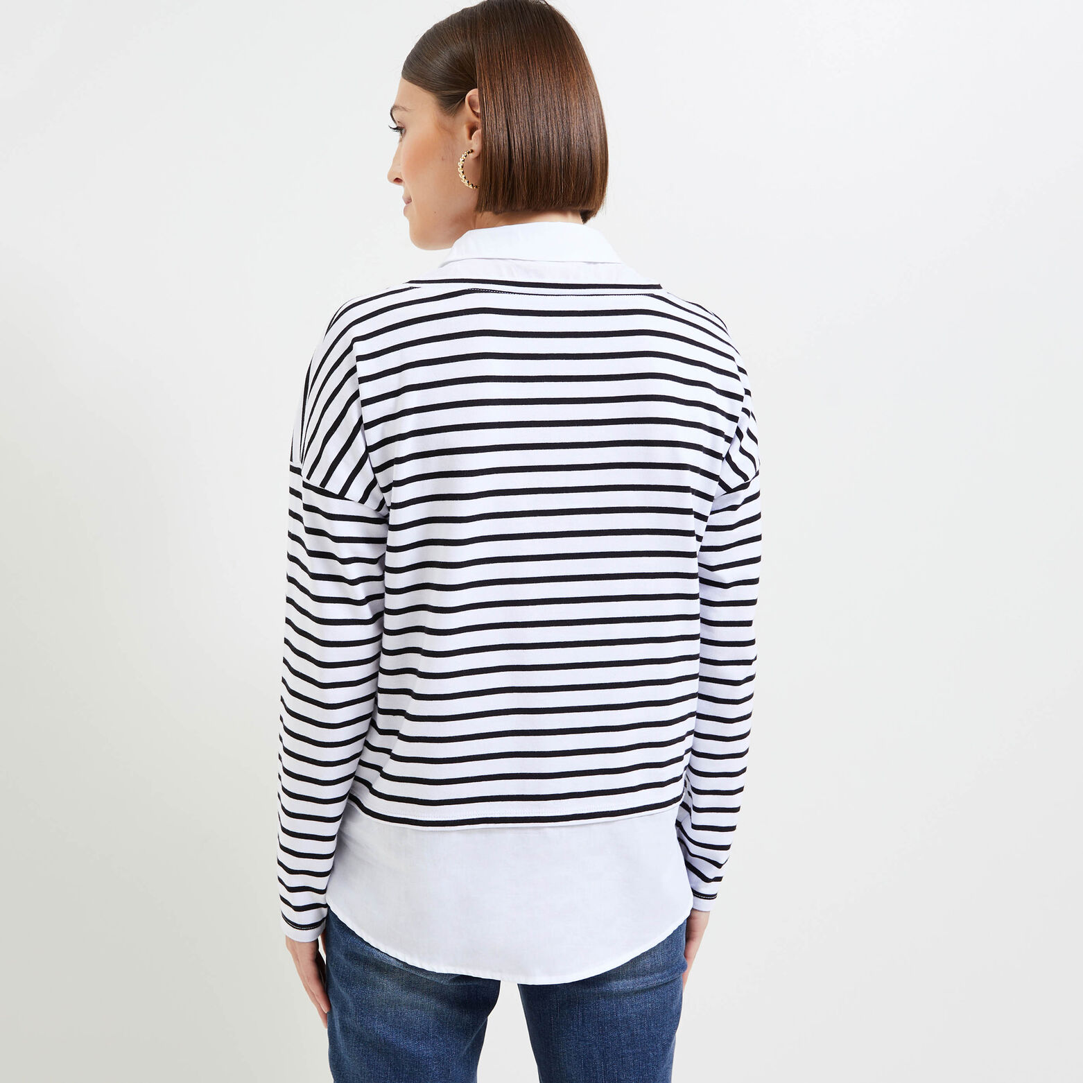 Tshirt 2 en 1 femme
