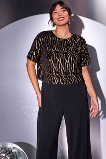 Combinaison paillettes femme
