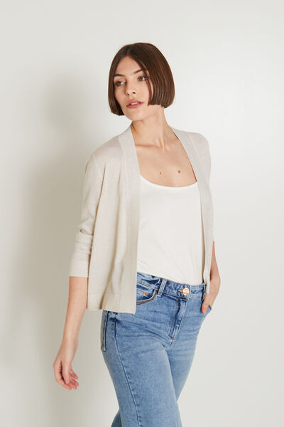 Gilet court femme