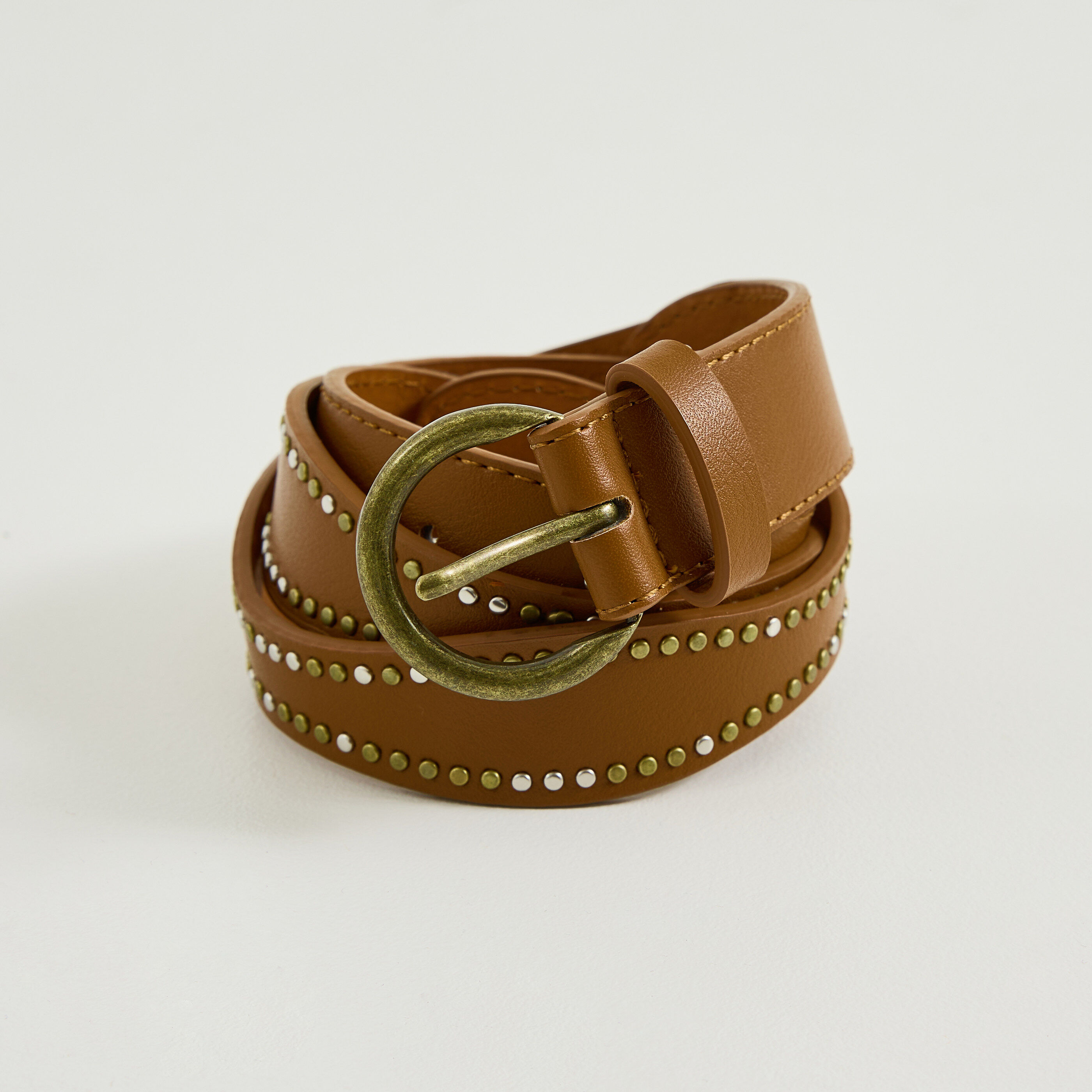 Ceinture avec studs femme