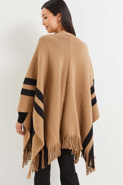 Poncho femme