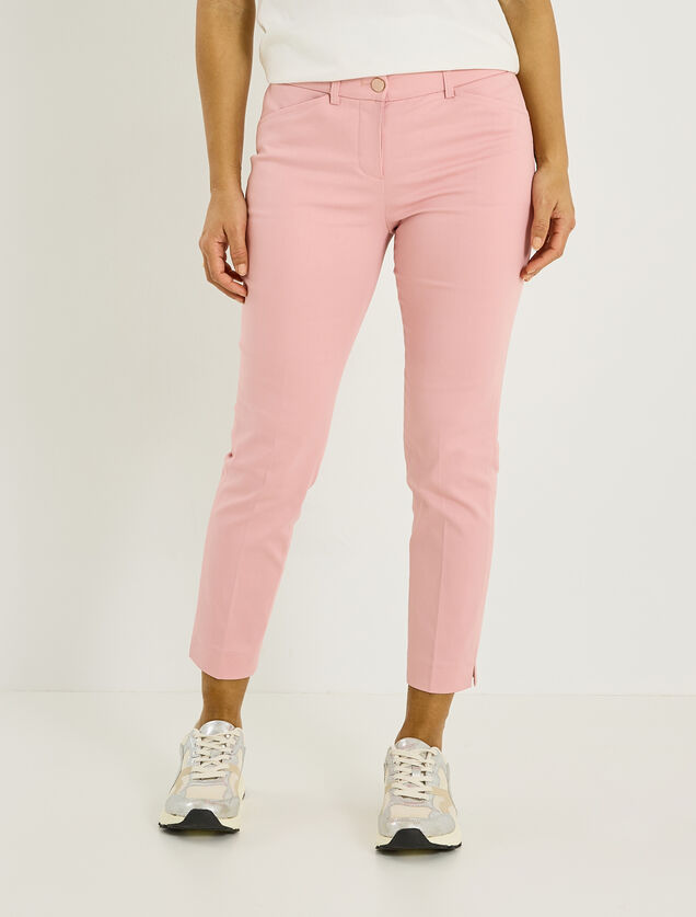 Pantalon cigarette raccourci femme