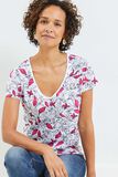 Tshirt imprimé femme