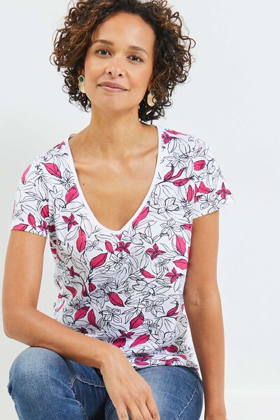 Tshirt imprimé femme
