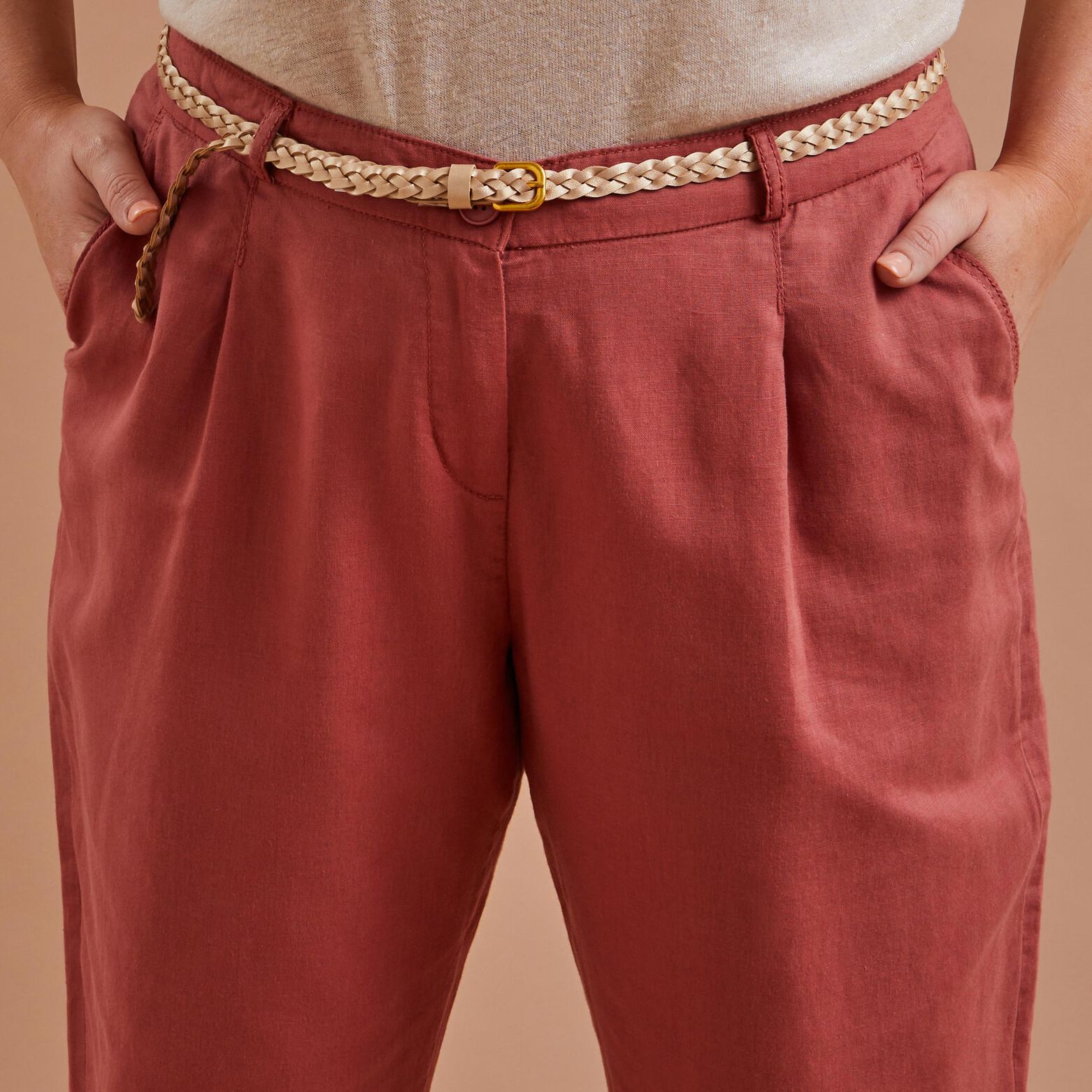 Pantalon chino femme