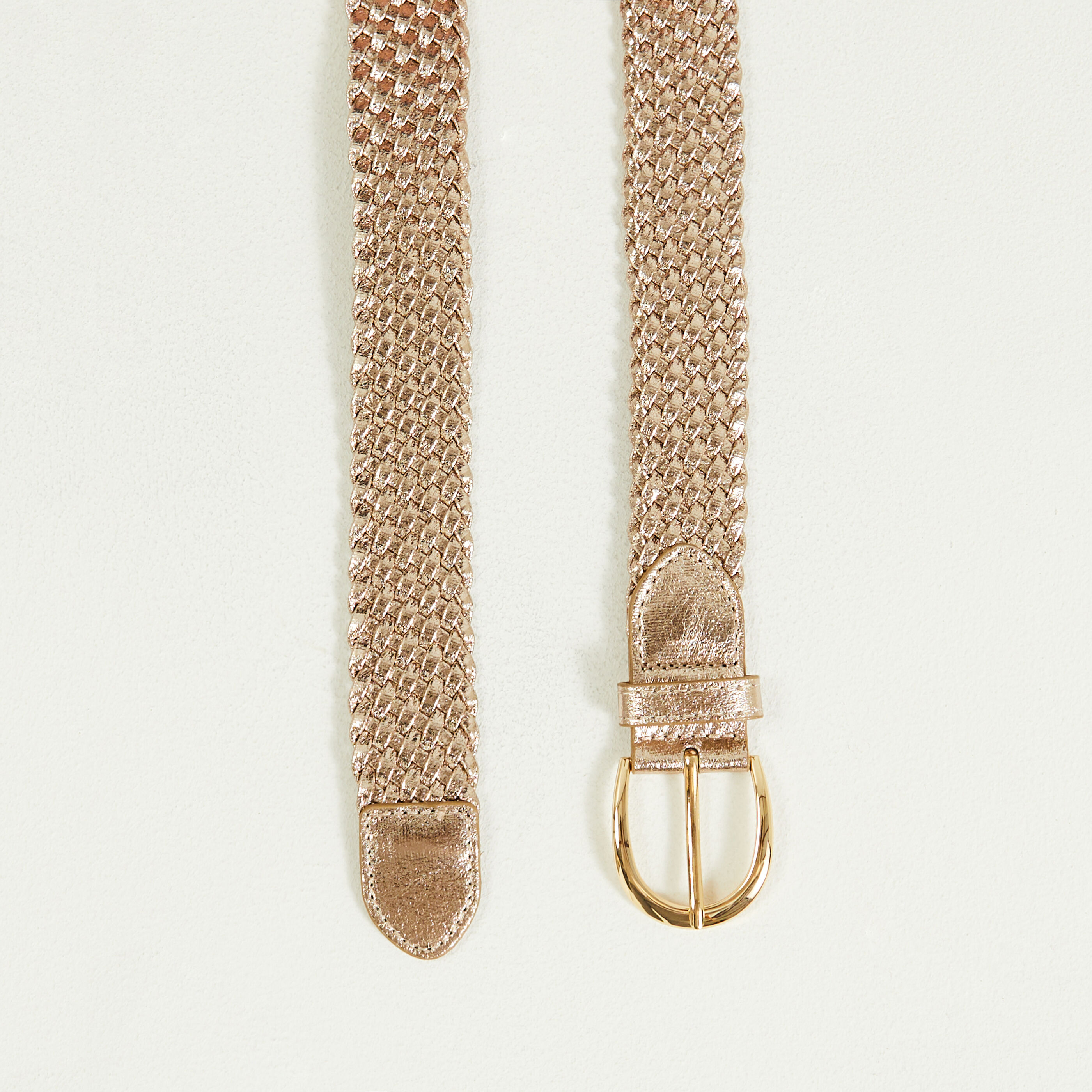 Ceinture tress&eacute;e femme