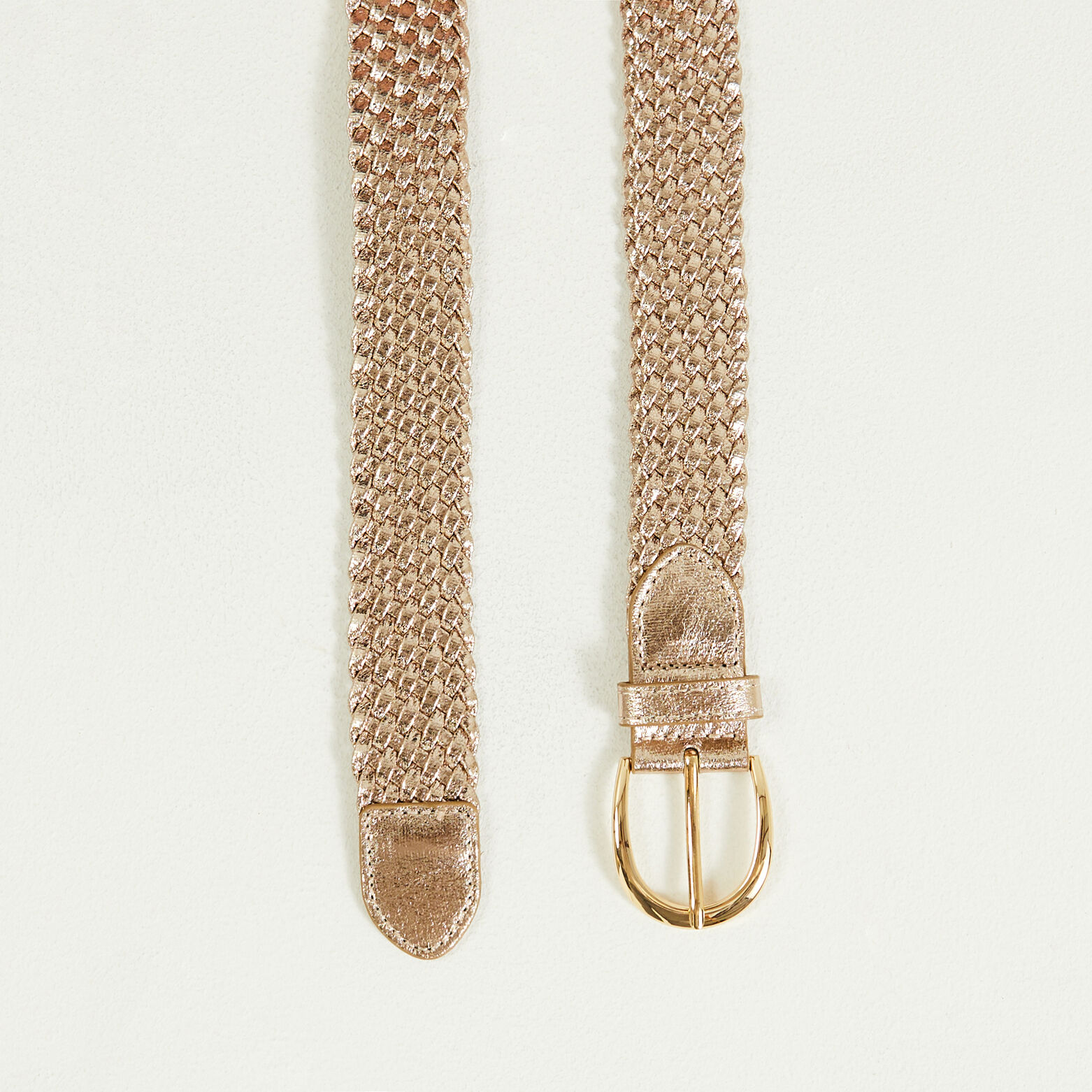 Ceinture tressée femme
