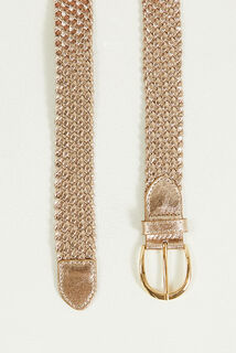Ceinture tressée femme