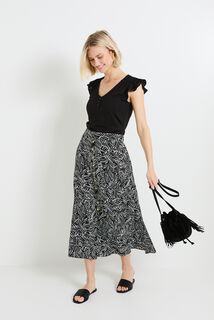 Jupe imprimée femme