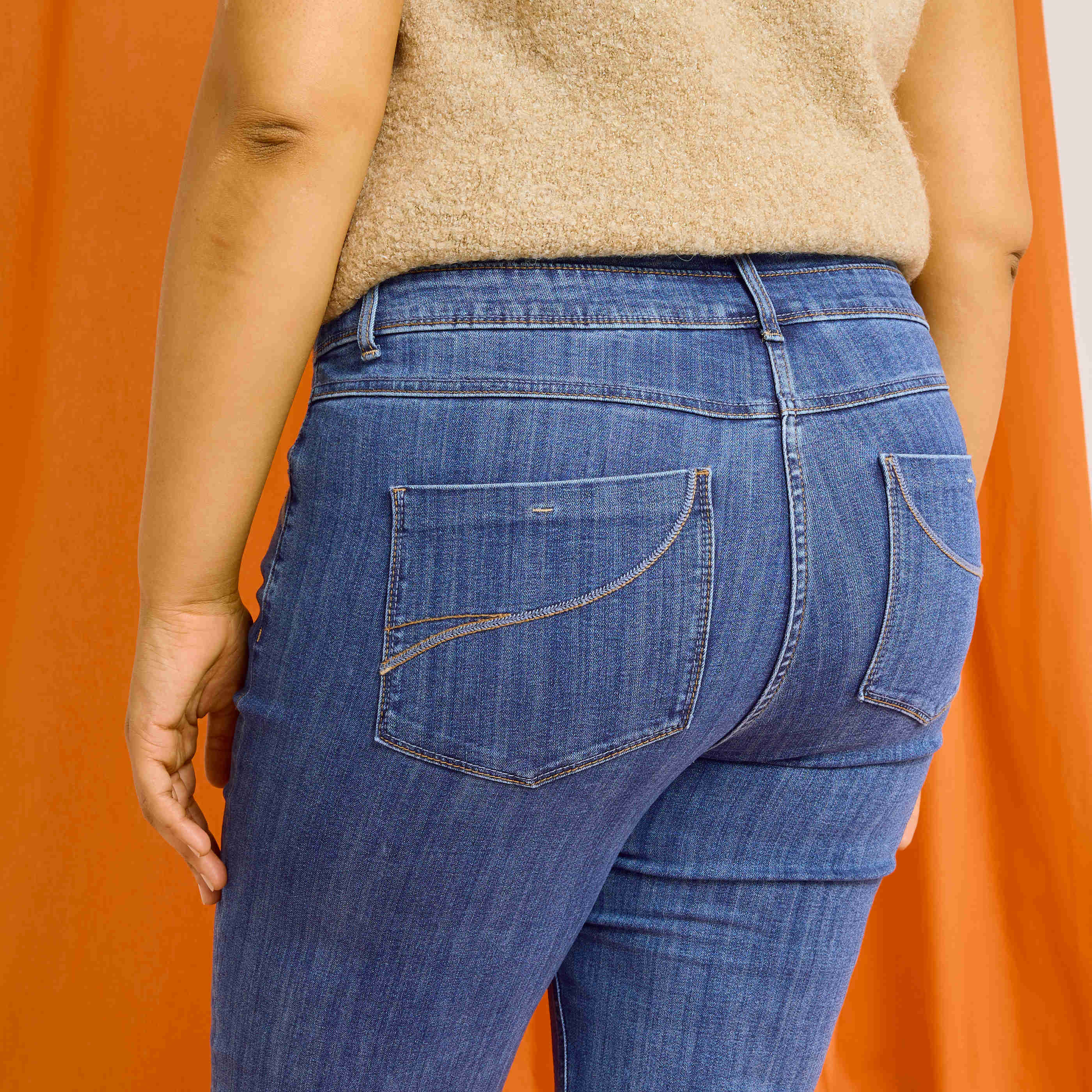 Jean raccourci HANOI R02 femme