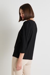 T-shirt col V femme